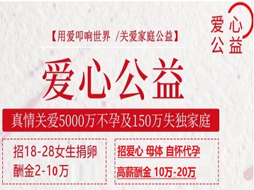 防城港捐卵助孕生子 爱心志愿者招募